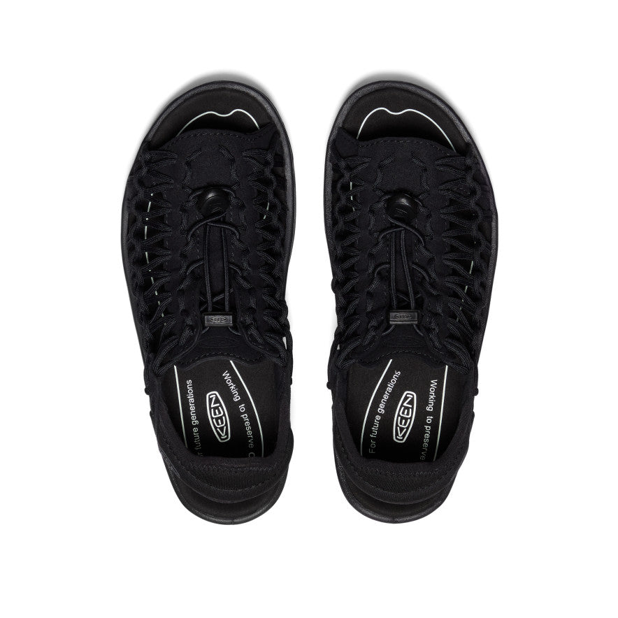Womens UNEEK II Open-Toe Sneaker BlackBlack