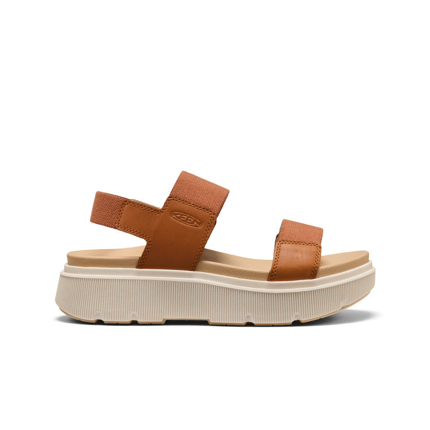 Womens Elle Mila Backstrap Sandal KEEN Maple