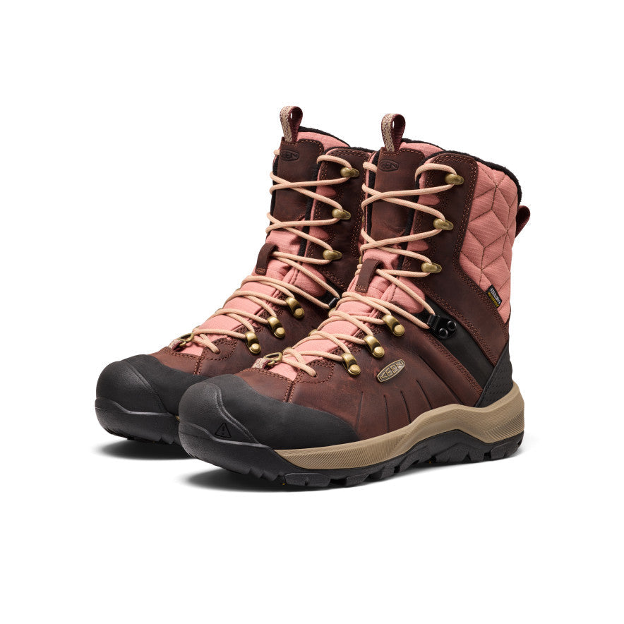 Womens Revel IV High Polar Waterproof Boot Chocolate LabOld Rose
