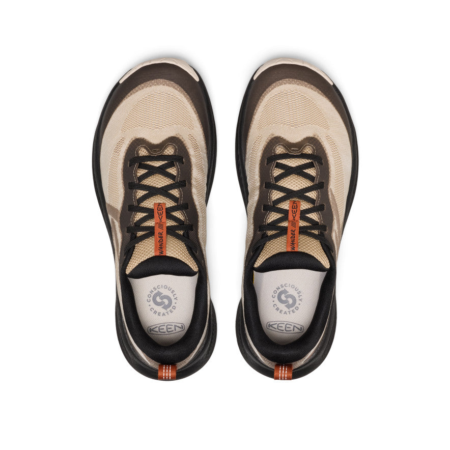 Mens Wander Trail Running Shoe SafariBlack