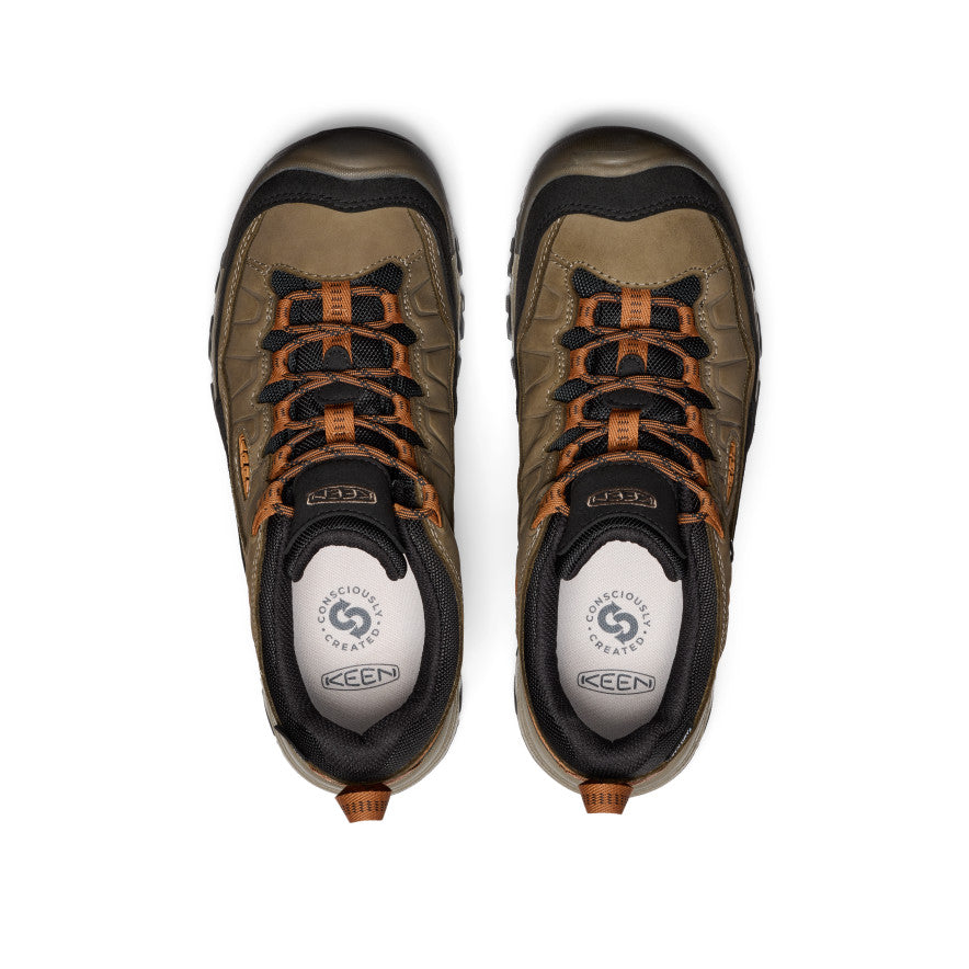 Mens Targhee IV Waterproof Hiking Shoe Sea TurtleRoasted Pecan