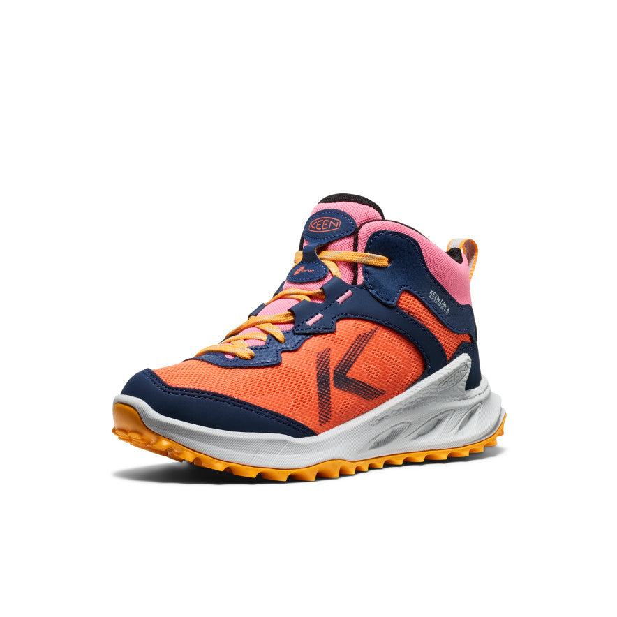 Big Kids Zionic Waterproof Boot Naval AcademyNasturtium