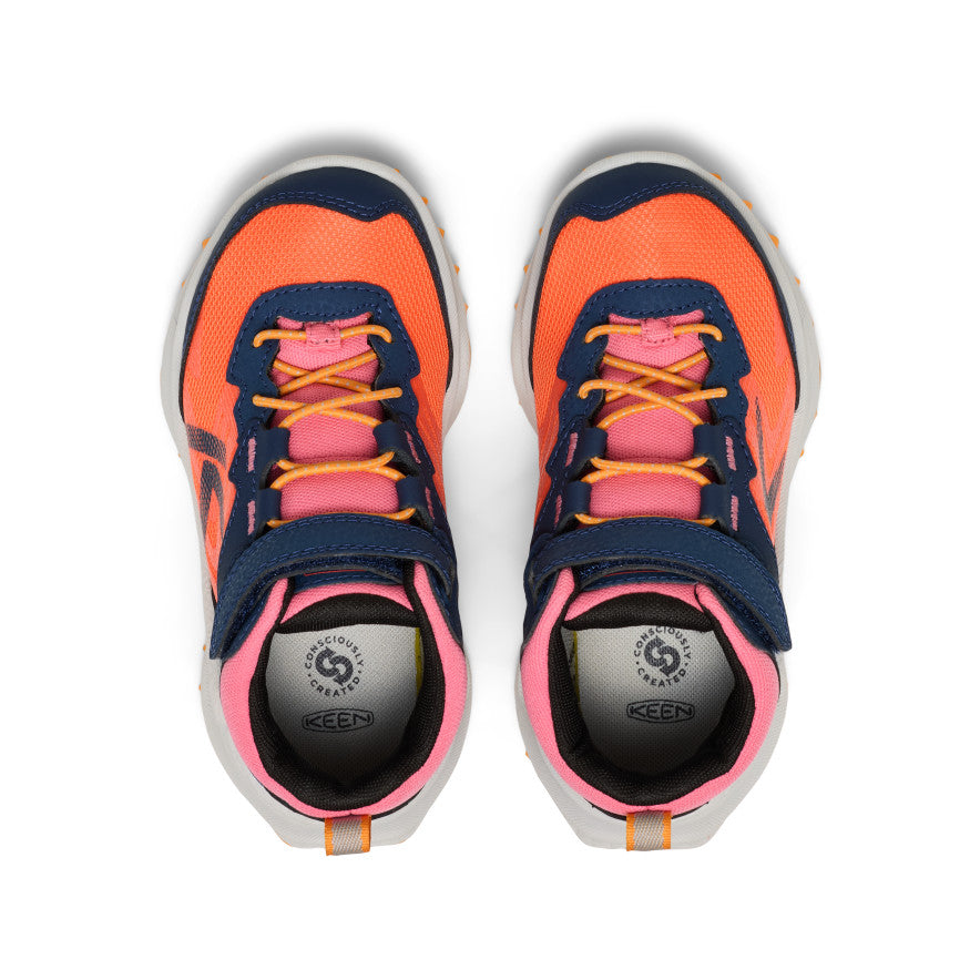 Little Kids Zionic Waterproof Hiker Naval AcademyNasturtium