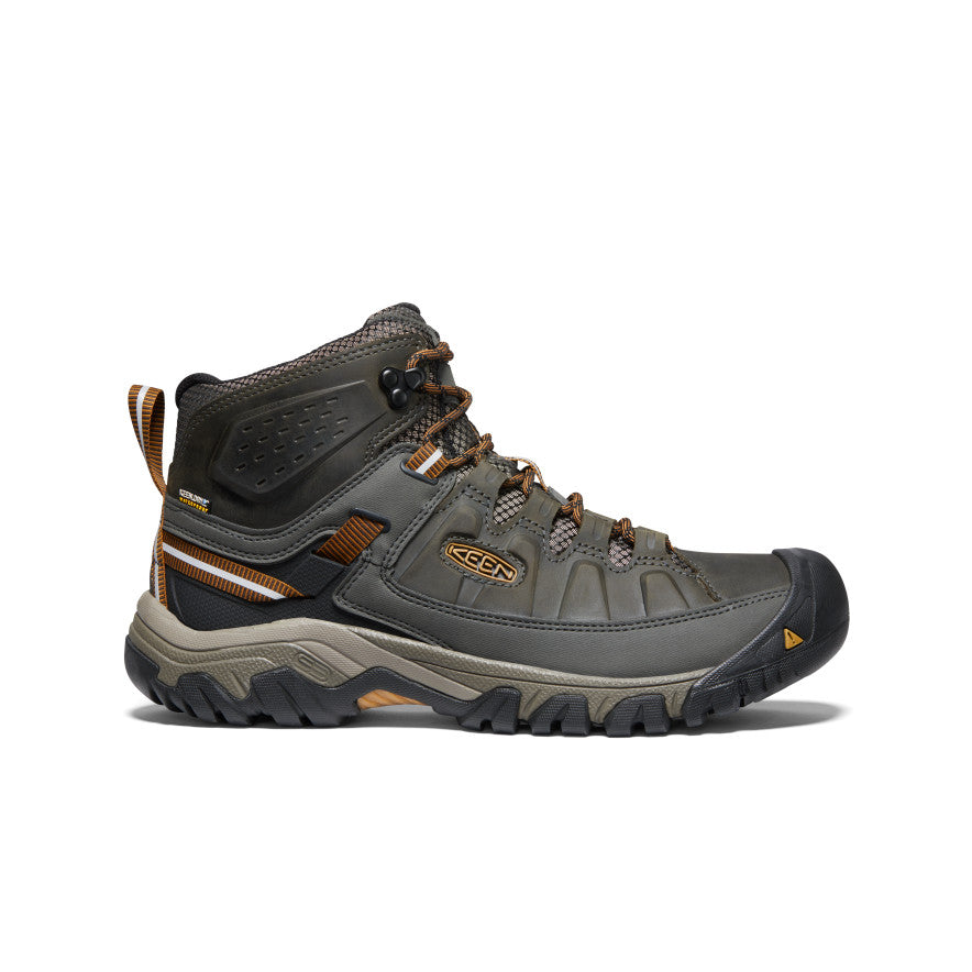 Mens Targhee III Waterproof Mid Black OliveGolden Brown