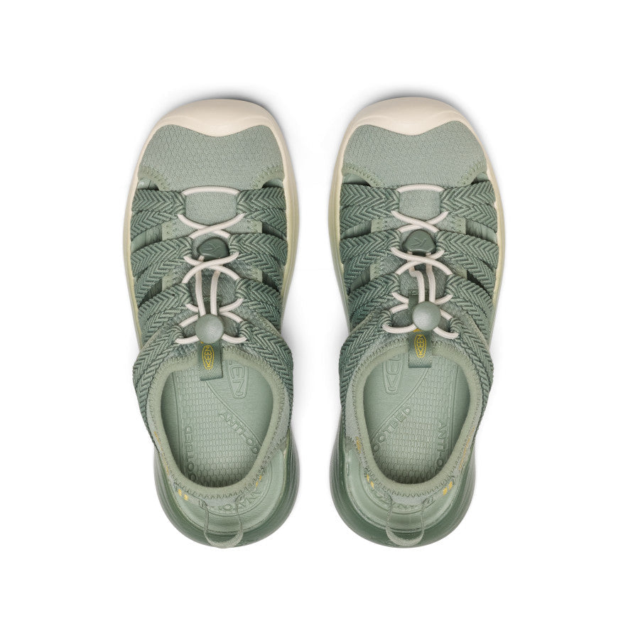 Womens Whisper Lite Sandal Lily PadCream Gold