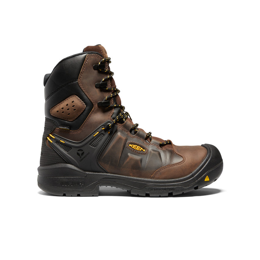 Mens Dover 8 Insulated Waterproof Boot Carbon Toe Dark EarthBlack