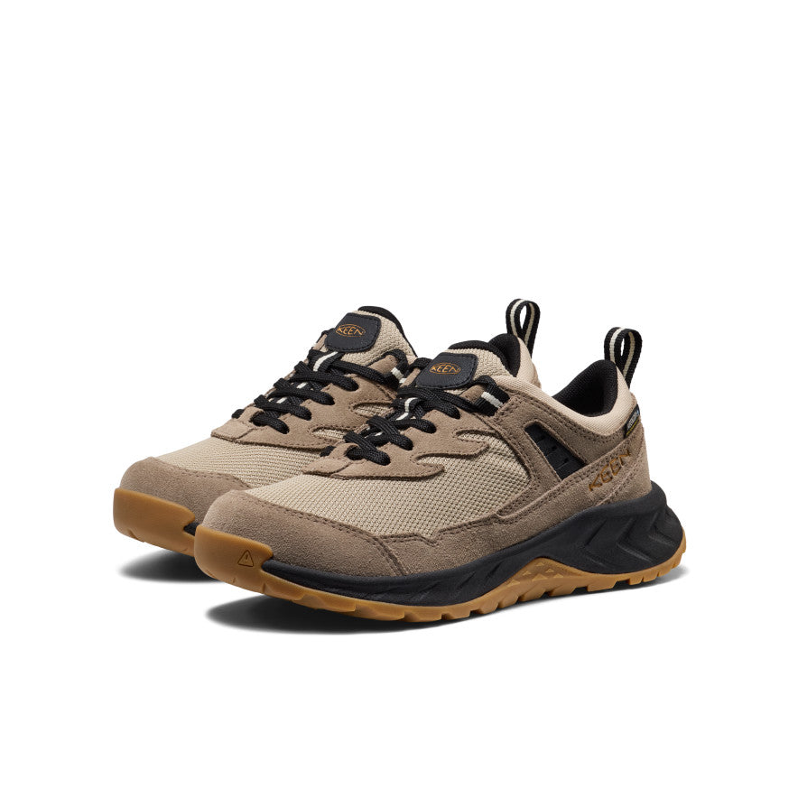 Big Kids Hightrail Waterproof Hiking Shoe BrindleOak Buff
