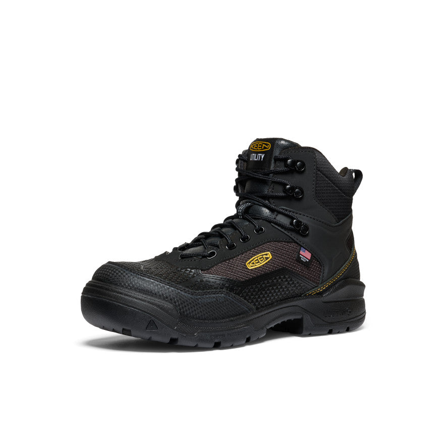 Mens Stronglite Waterproof Boot Carbon Toe BlackBlack