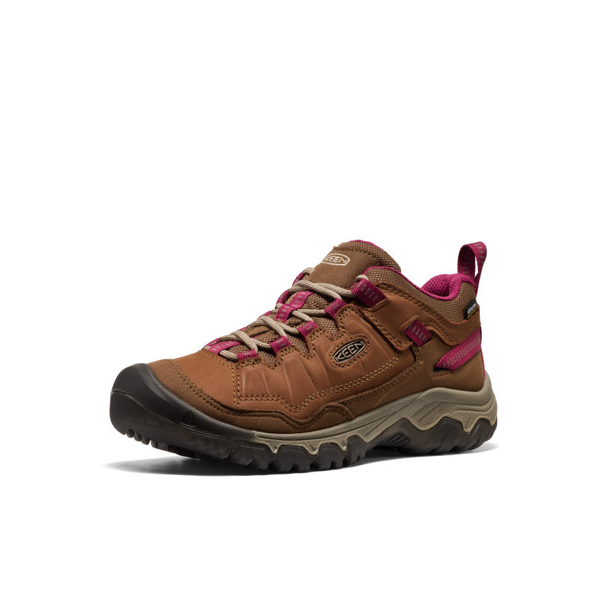 Womens Targhee IV Waterproof Hiking Shoe BisonBeaujolais