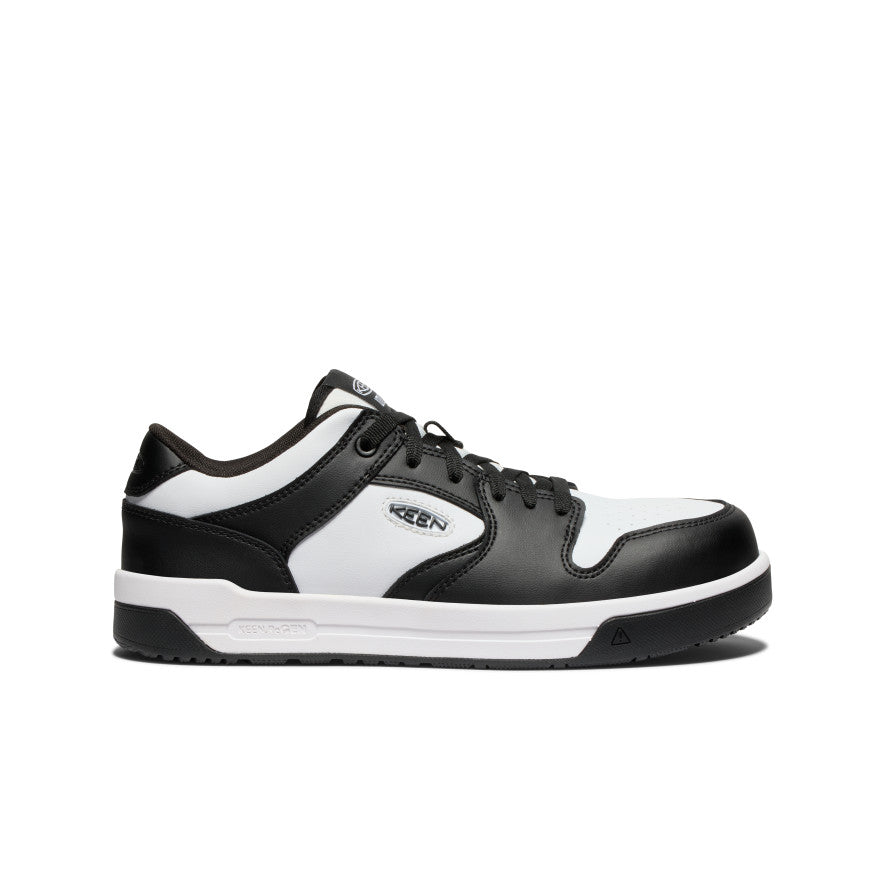 Mens Overton Work Shoe Carbon Toe Star WhiteBlack