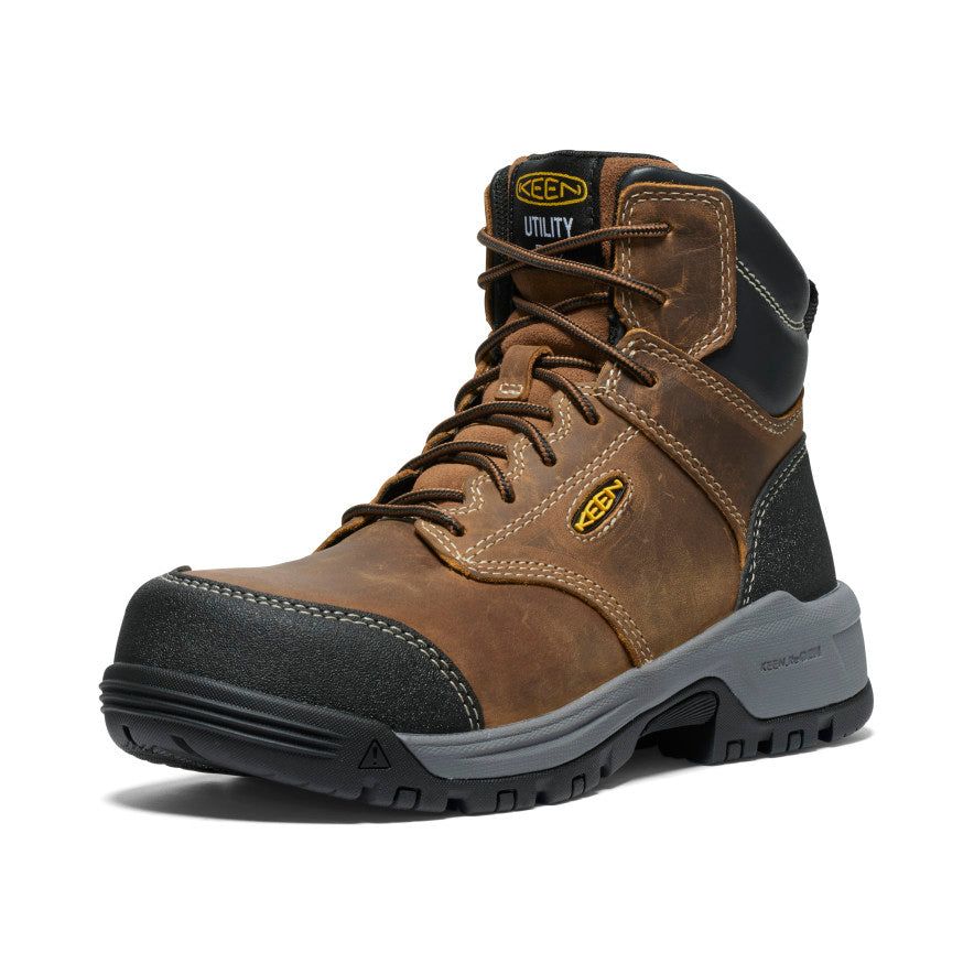Womens Evanston 6 ESD Boot Carbon Toe BisonBlack