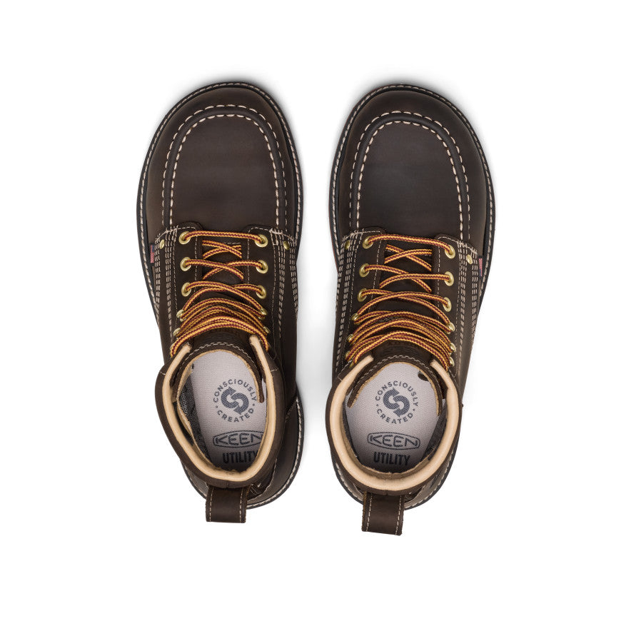 Mens Liberty 6 Waterproof Boot Carbon Toe Coffee BeanBlack