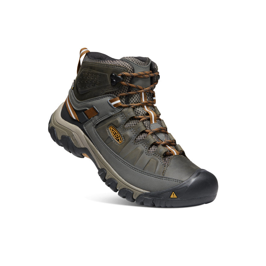 Mens Targhee III Waterproof Mid Black OliveGolden Brown