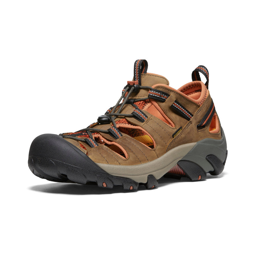 Mens Arroyo II Black OliveBombay Brown