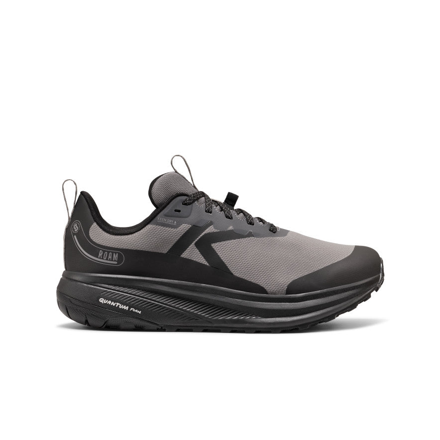 Mens Roam Waterproof Trail Running Shoe Steel GreyBlack
