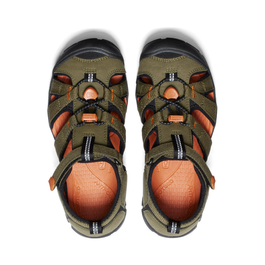 Big Kids Seacamp II CNX Dark OliveGold Flame