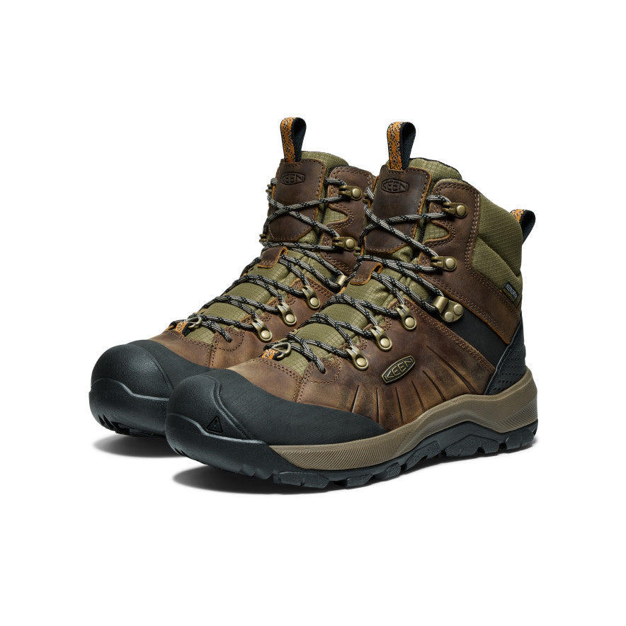 Mens Revel IV Polar Waterproof Boot BisonOrange Pepper