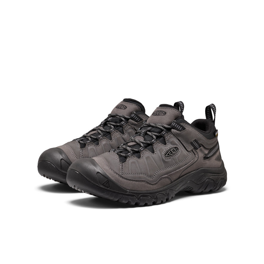 Mens Targhee IV Wide Waterproof Hiking Shoe MagnetBlack