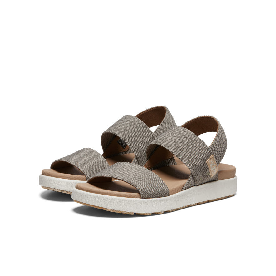 Womens Elle Backstrap Sandal Wide BrindleBirch