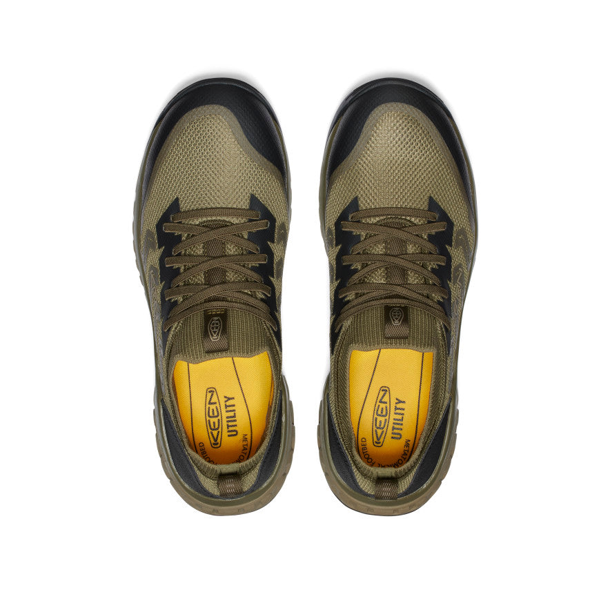 Mens Arvada Shift Work Sneaker Carbon Toe Martini OliveBlack
