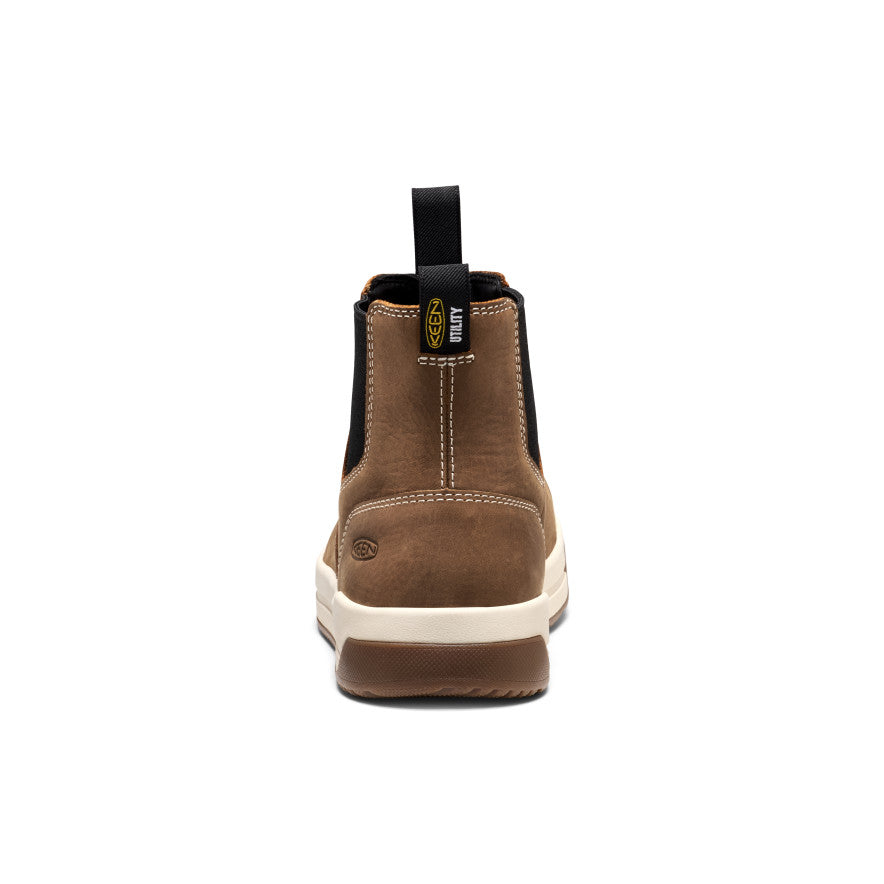 Mens Gibson Chelsea Work Boot Carbon Toe BelgianGum
