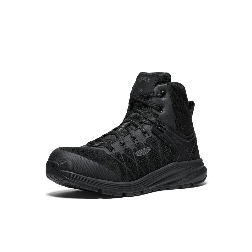 Mens Vista Energy Mid ESD Carbon Toe BlackBlack