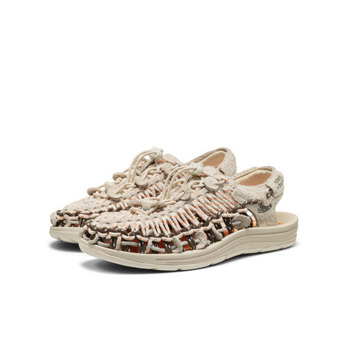 All Gender UNEEK Leather Henrik Vibskov Sneaker Tangerine Cream