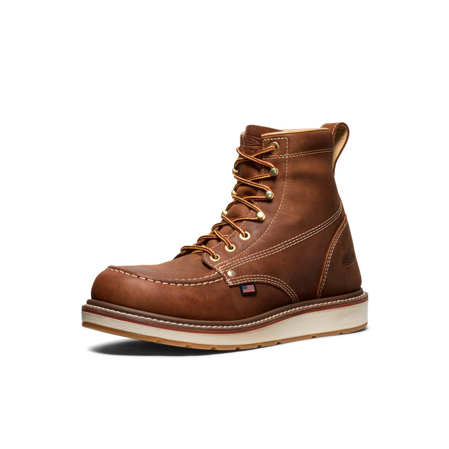 Mens Liberty 6 Boot Soft Toe Leather BrownBirch