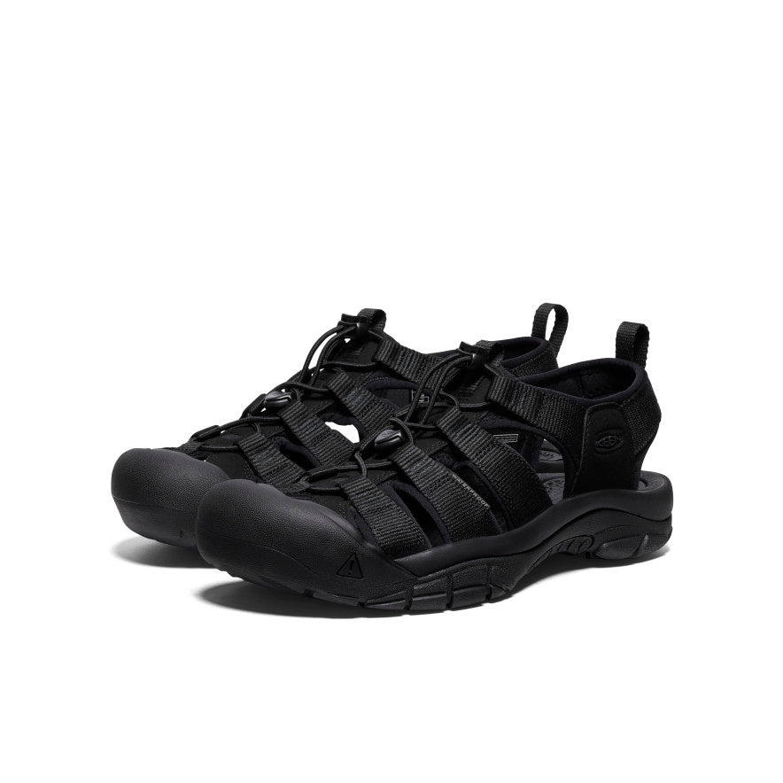 Mens Newport H2 Sandal Triple Black