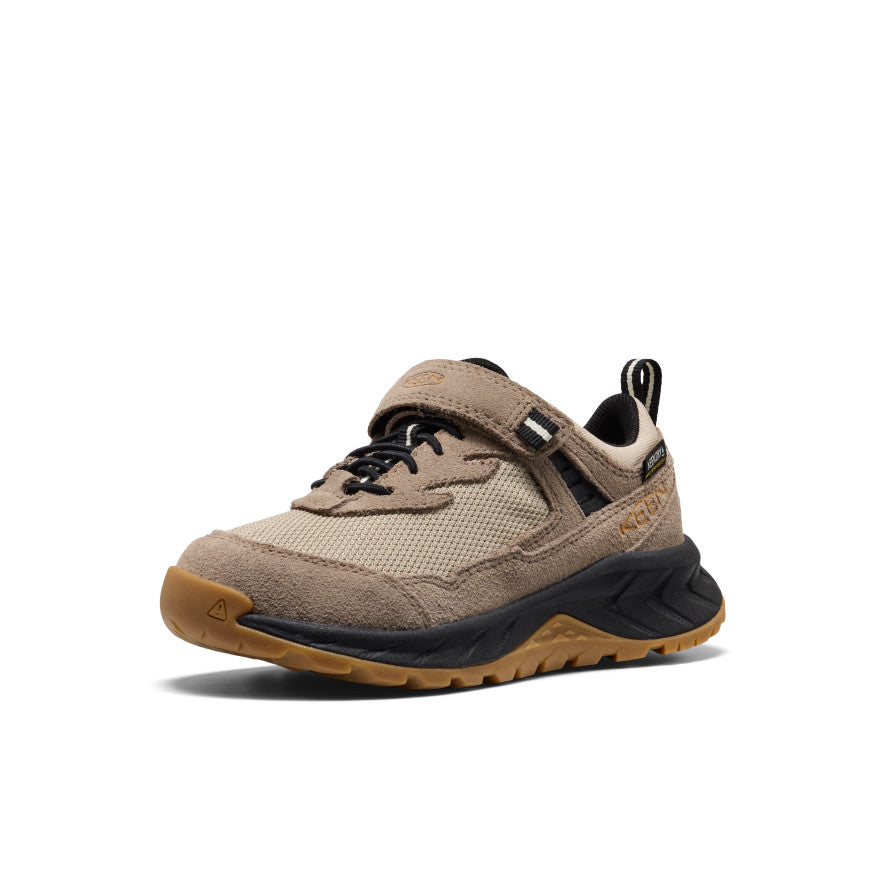 Little Kids Hightrail Waterproof Hiking Shoe BrindleOak Buff