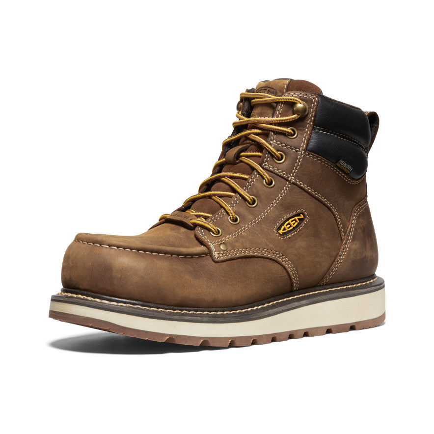 Mens Cincinnati 6 Waterproof Boot Carbon Toe BelgianSandshell