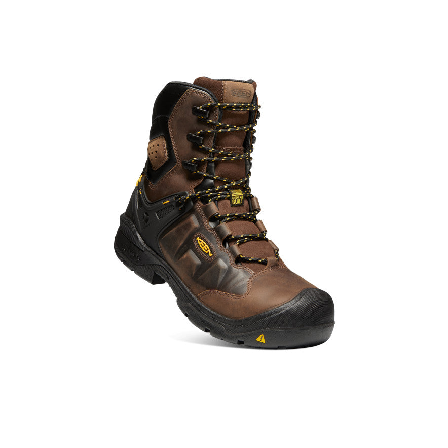 Mens Dover 8 Insulated Waterproof Boot Carbon Toe Dark EarthBlack