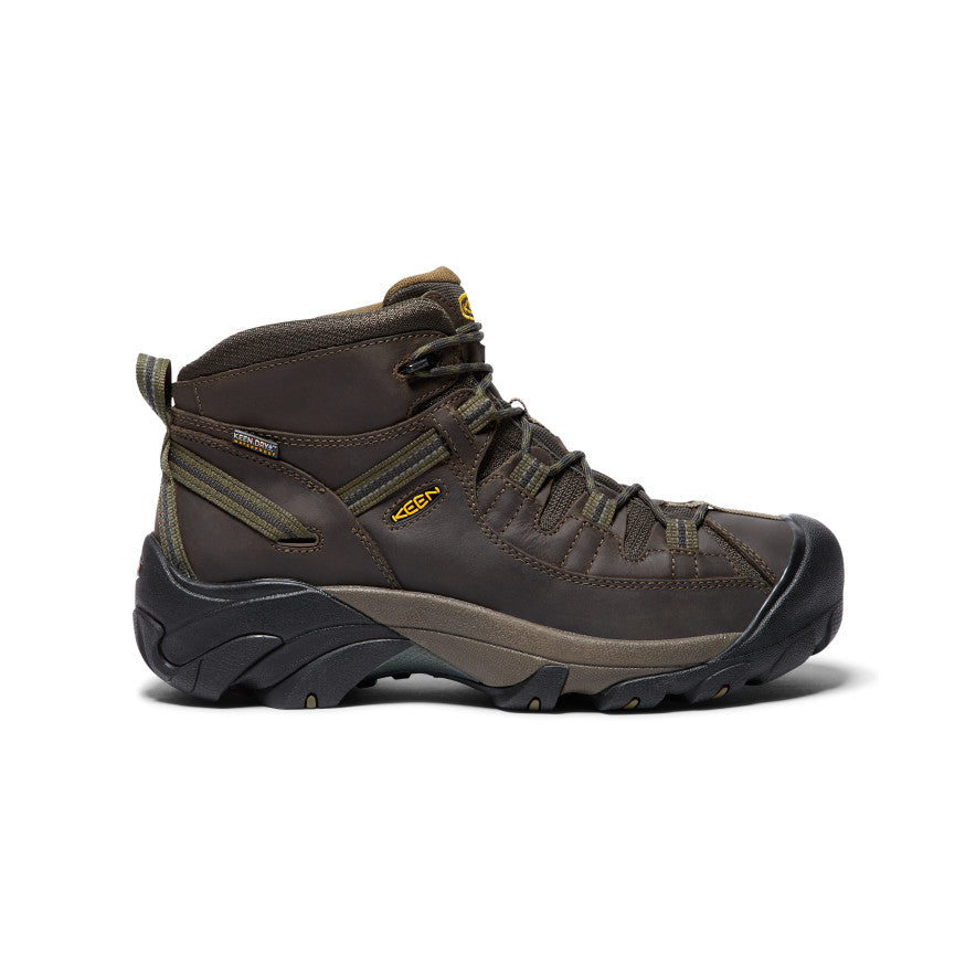 Mens Targhee II Mid Waterproof Hiking Boots CanteenDark Olive