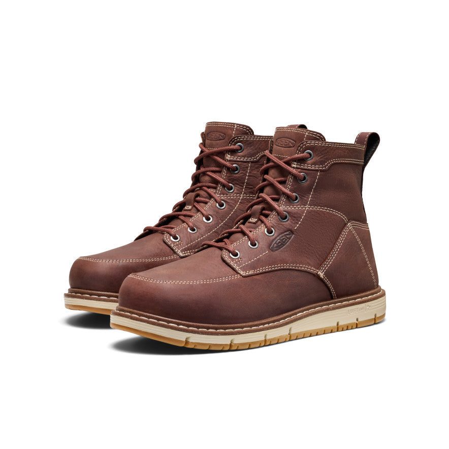 Mens San Jose 6 Boot Aluminum Toe GingerbreadGum
