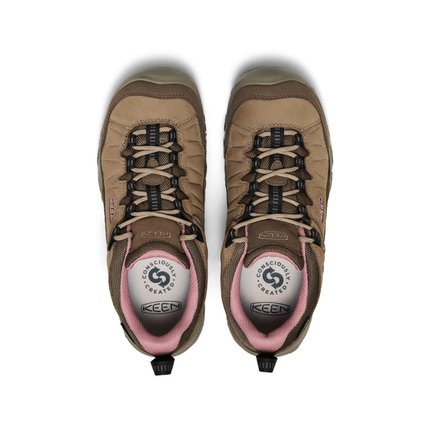Womens Targhee IV Waterproof Hiking Shoe BrindleNostalgia Rose