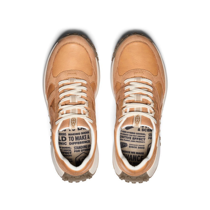 Womens KS86 Leather Sneaker NaturalBirch