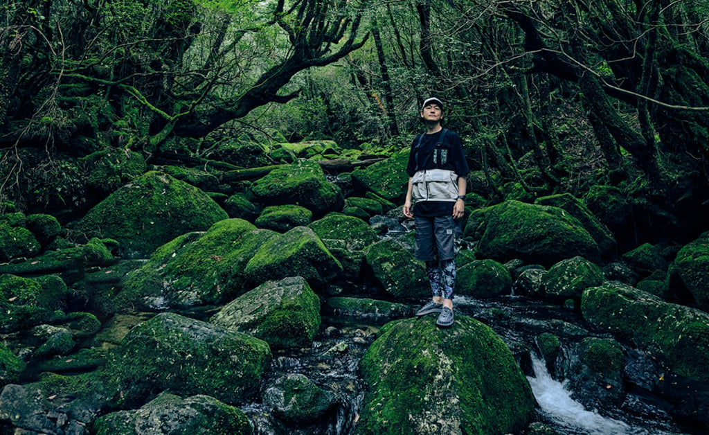 Mens UNEEK Sneaker x ELNEST Yakushima Forestra Camo