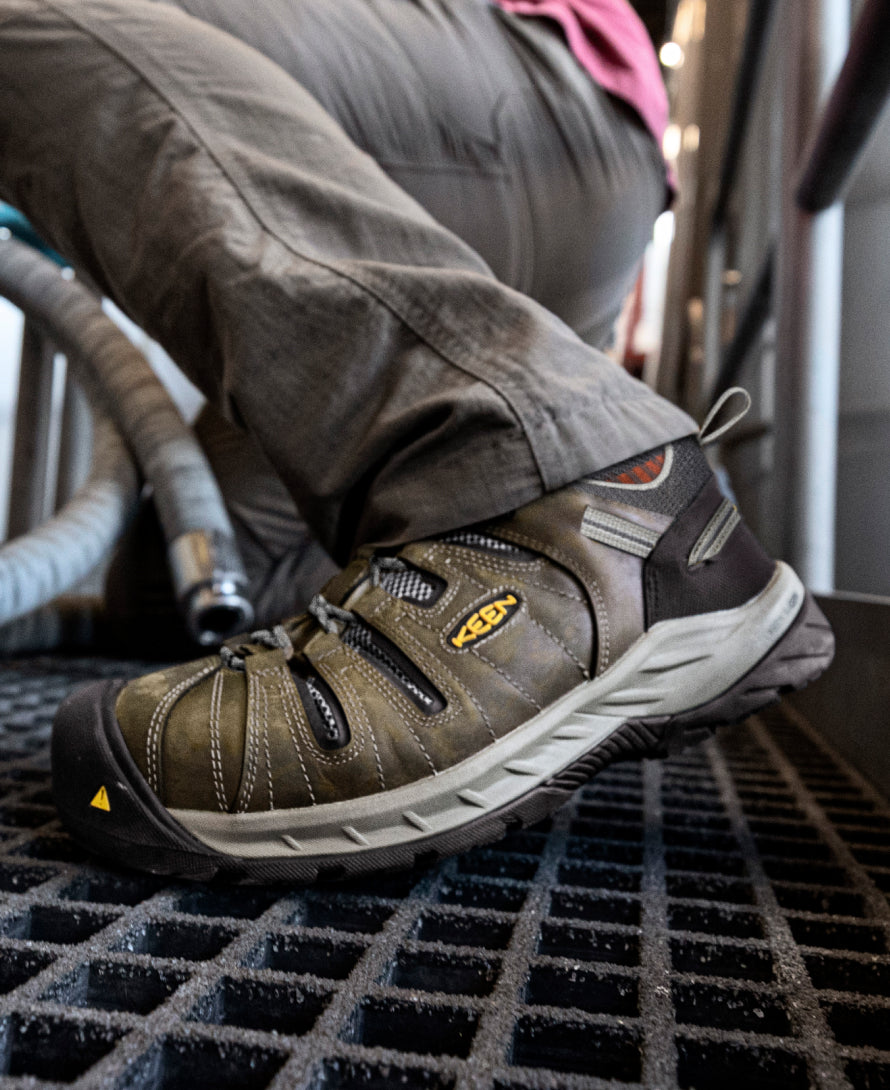 Mens Flint II Steel Toe ShitakeRust