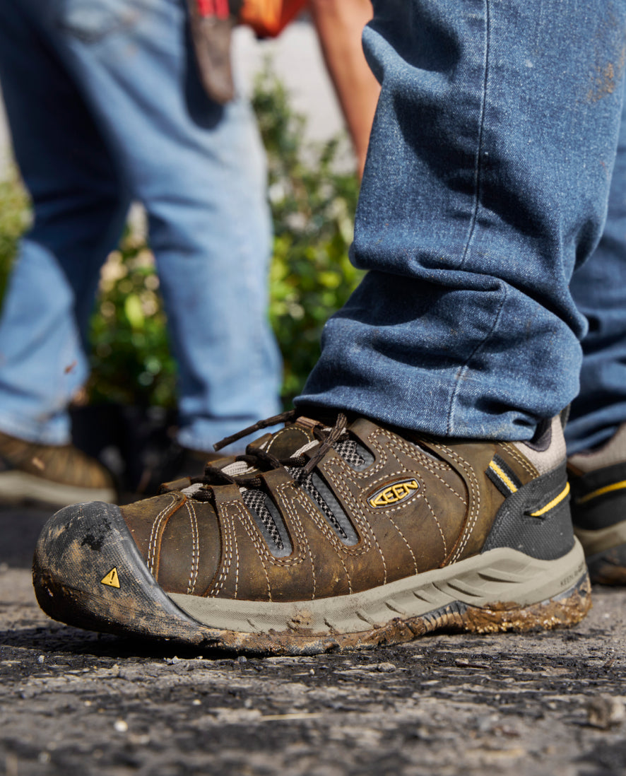 Mens Flint II Soft Toe Cascade BrownGolden Rod