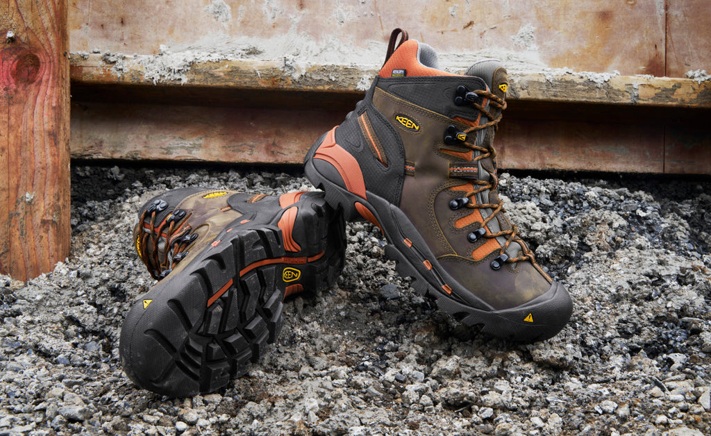 Mens Pittsburgh 6 Waterproof Boot Soft Toe Cascade BrownBombay Brown