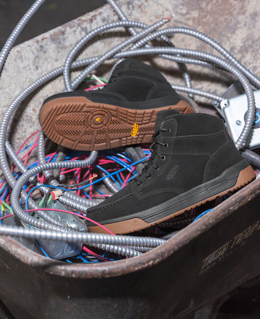 Mens Gibson Boot Soft Toe BlackGum