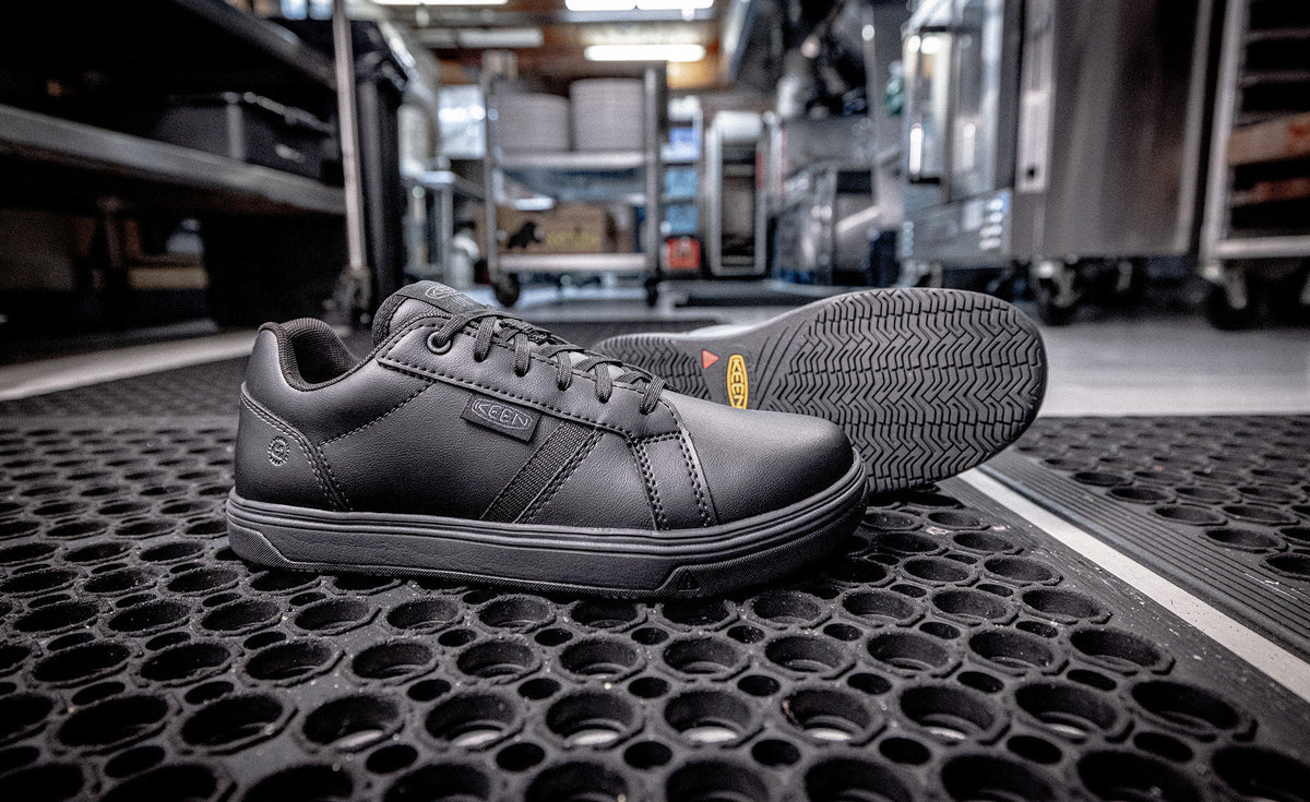Mens Kenton WTX Work Shoe Soft Toe BlackBlack