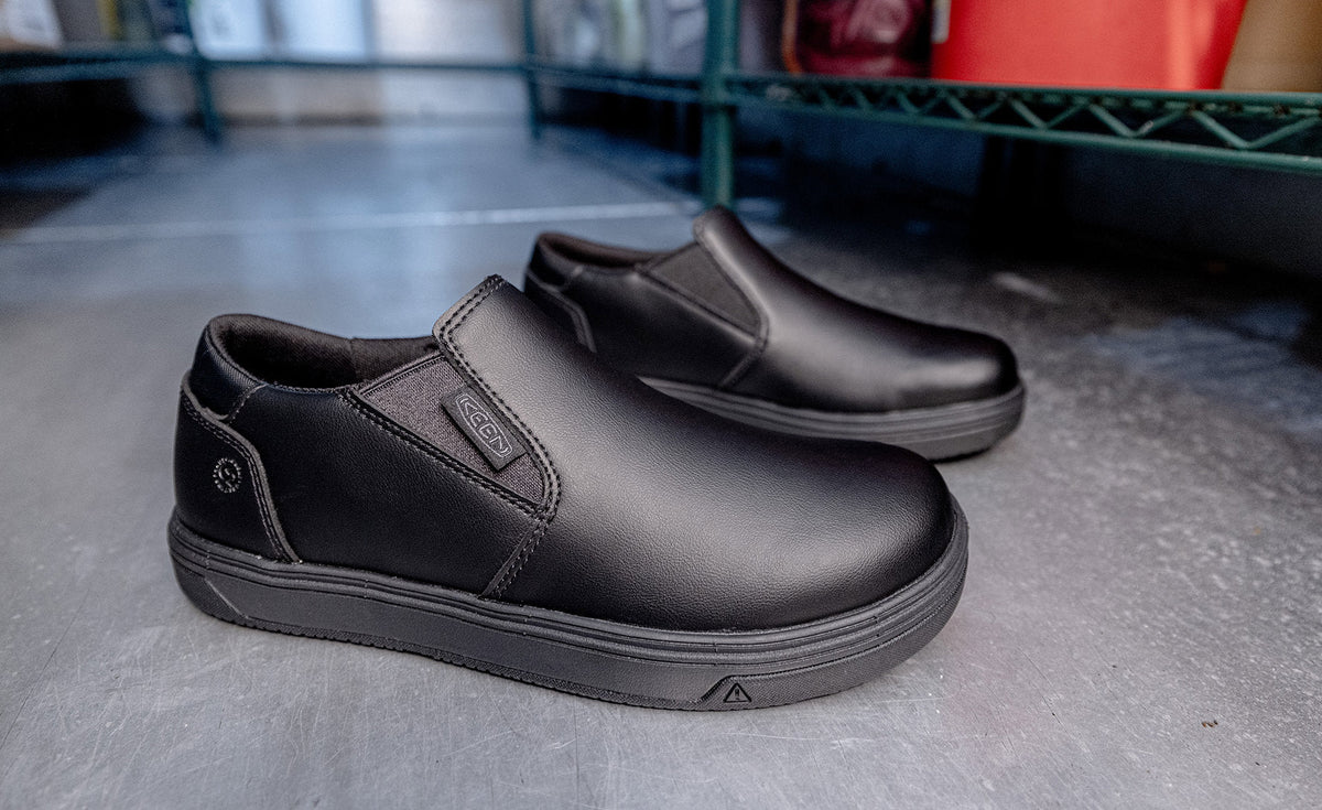 Mens Kenton Shift WTX Work Shoe Soft Toe BlackBlack