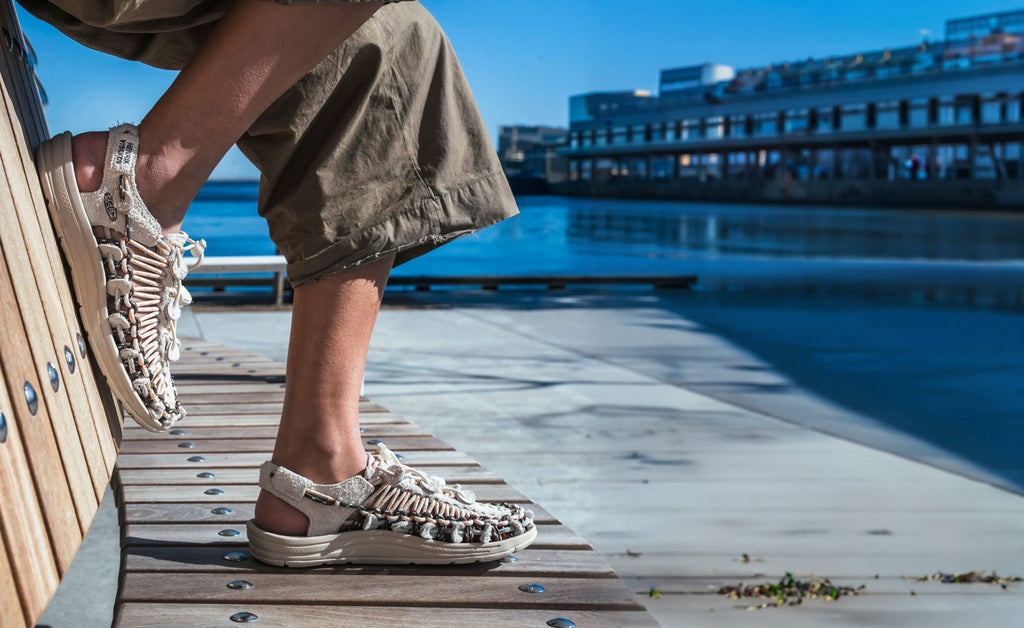 All Gender UNEEK Leather Henrik Vibskov Sneaker Green Spring