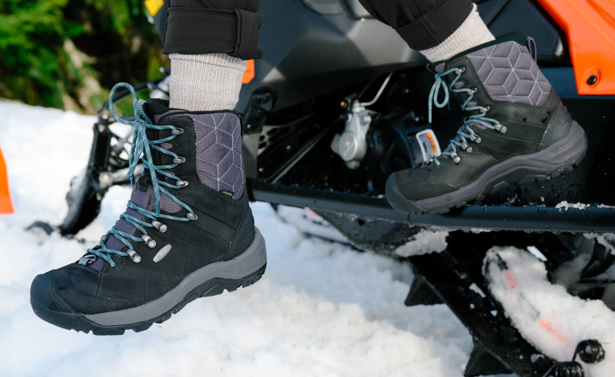 Womens Revel IV High Polar Waterproof Boot Chocolate LabOld Rose
