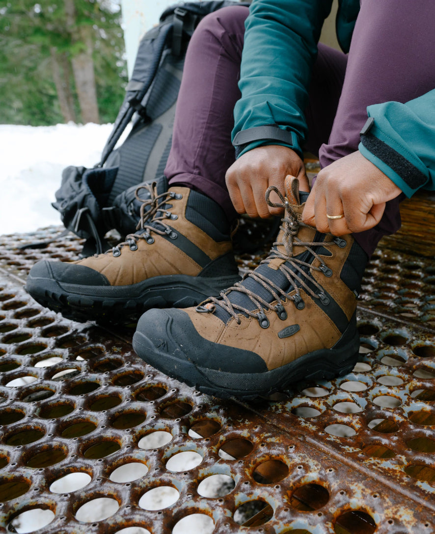 Mens Revel IV Polar Waterproof Boot BlackLemon Curry