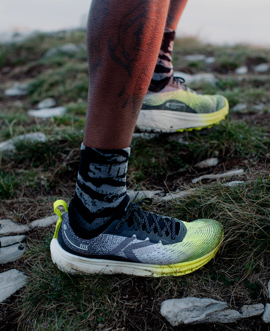 Mens Seek Trail Running Shoe BlackEvening Primrose