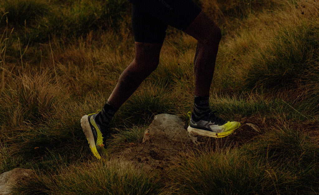 Mens Seek Trail Running Shoe BlackEvening Primrose