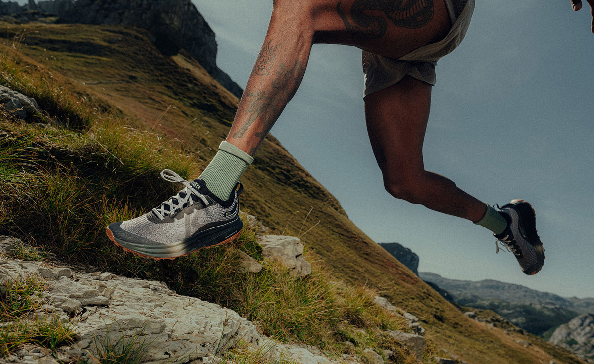 Mens Seek Trail Running Shoe BlackMagnet
