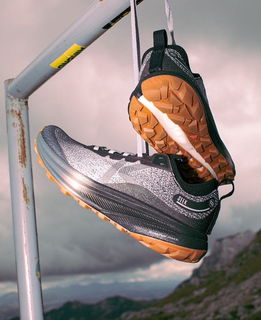 Mens Seek Trail Running Shoe Steel GreyAlloy